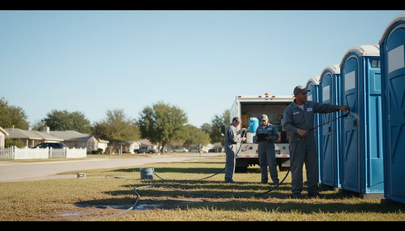 Long-Term Portable Toilet Rental in Springbrook, WI near me